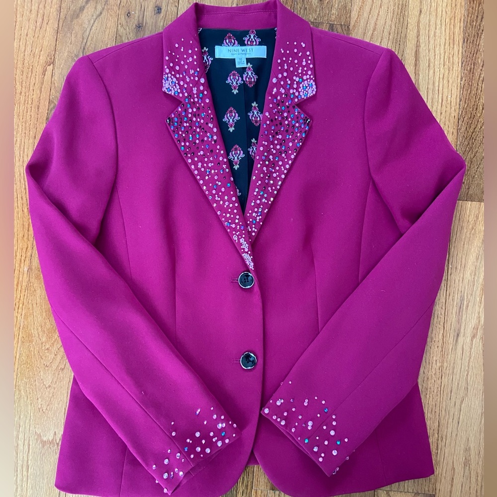 Pink Bling Blazer